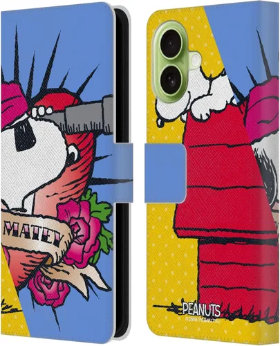 Vista 262 de Head Case Designs Peanuts Charlie & Woodstock Nap Halfs and Laughs - Funda de piel tipo cartera con licencia oficial compatible con Apple iPhone 11