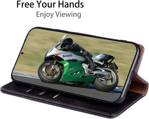 Vista 7 de SUANPOT Funda de piel tipo cartera para Samsung Galaxy S20 FE con bloqueo RFID, soporte para tarjetas de crédito, libro de folio con tapa de PU