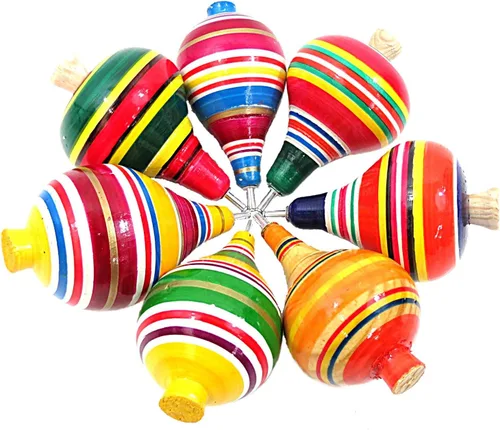 Vista 5 de Leos Imports (TM) Trompo Mexicano Spinning Top