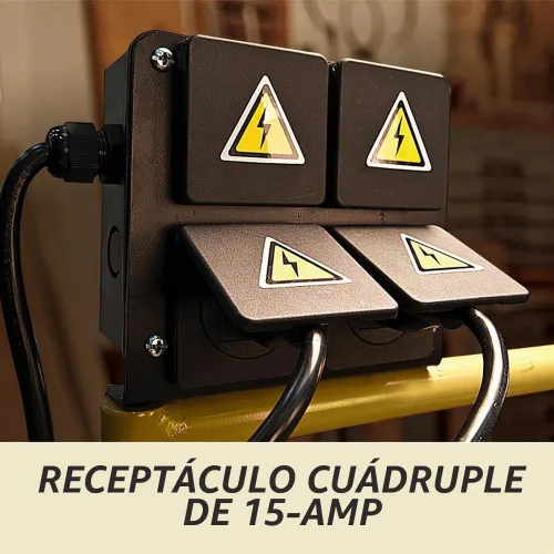 Vista 5 de Powermatic Torno de carpintería EVS de 24" x 42", 3 HP, 230V 1Ph (Modelo 4224B)