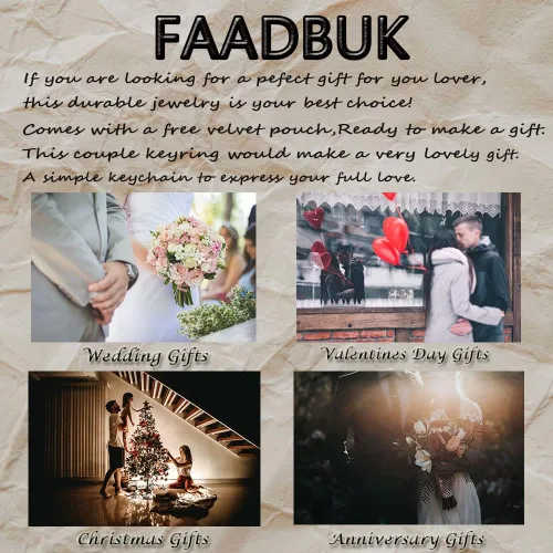 Vista 6 de FAADBUK Regalo inspirado en hamburguesas para parejas, juego de keychian You're the Linda to my Bob regalo del día de San Valentín