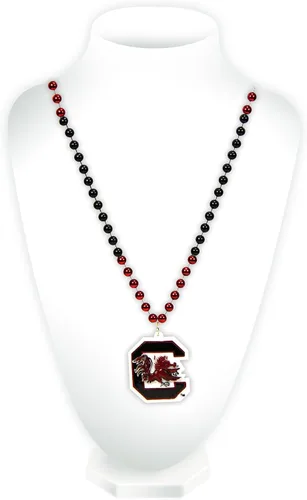 Vista 37 de Rico Industries NCAA Fan Shop - Cuentas estilo Mardi Gras con logotipo del equipo 3-Color del