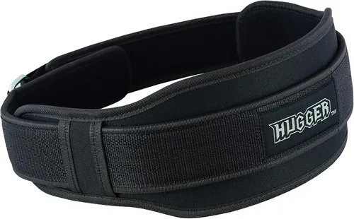Vista 3 de Hugger - Cinturón de neopreno para levantamiento de pesas para hombre, para gimnasio o ejercicio físico