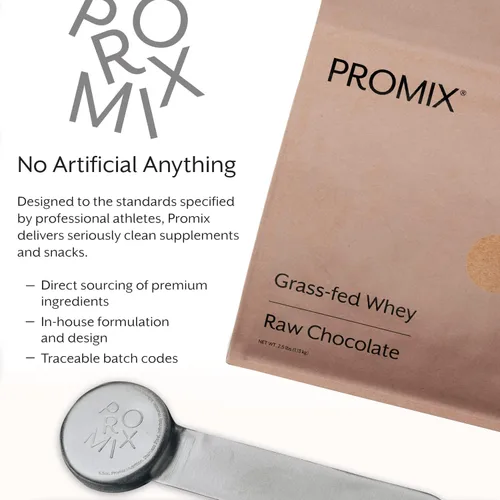 Vista 6 de ProMix Nutrition Proteína de suero en polvo, chocolate, alimentado con pasto - Batidos de fitness y nutrición después del entrenamiento, licuados