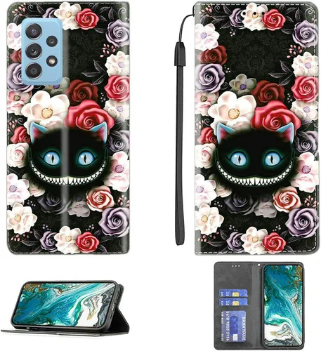 Vista 65 de jioeuinly ATT Motivate 2 - Funda compatible con ATT Motivate 2, funda con soporte abatible y cierre magnético DJS