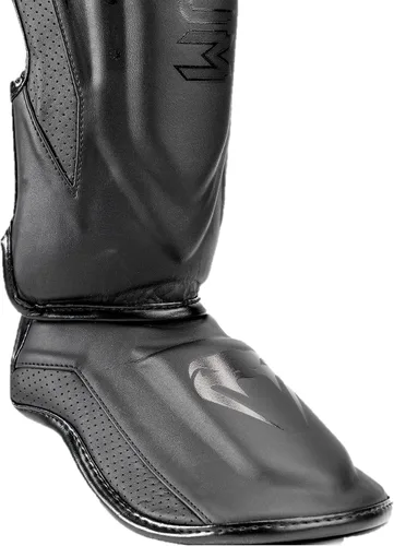 Vista 5 de Venum Venum Elite Evo – Espinilleras Negro/Negro
