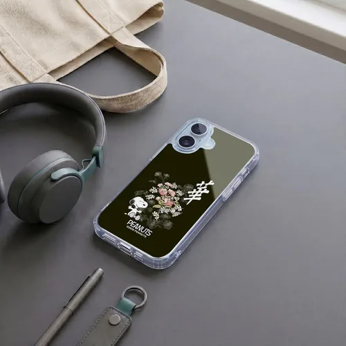 Vista 324 de Carcasa de gel para iPhone 7 Plus/iPhone 8 Plus, diseño de Snoopy Oriental de Peanuts, Badges
