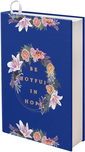 Vista 47 de Rnyleeg - Fundas de libro elásticas con diseño floral, diseño reutilizable y resistente - Protege tus libros de texto