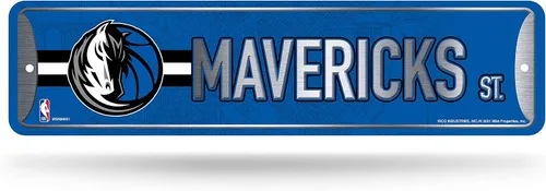 Vista 28 de Rico Industries NBA Basketball Metal Street Sign