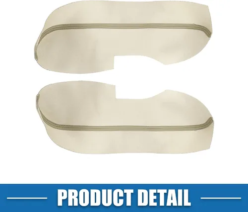 Vista 6 de Panel de la puerta delantera del coche reposabrazos cubierta interior puerta trims para Acura TL 2009-2014 beige 1 par