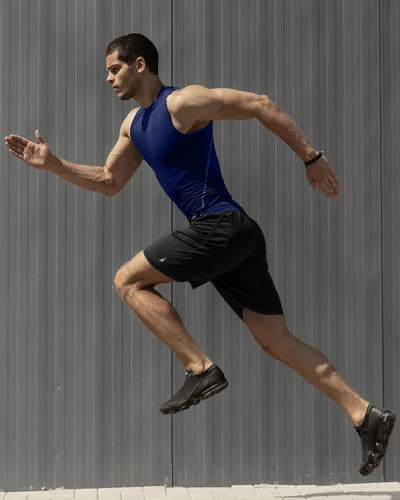 Vista 6 de NY Threads Pantalones cortos deportivos para hombre, de secado rápido, holgados, ligeros, para correr, entrenamiento, gimnasio, con bolsillos