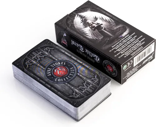 Vista 3 de Heraclio Fournier Anne Stokes - Tarot gótico, negro