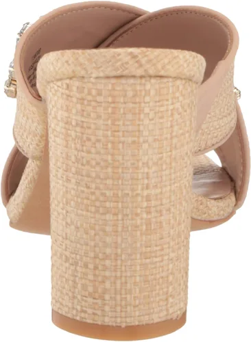 Vista 3 de Karl Lagerfeld Paris Sandalias de tacón de vacuno para mujer