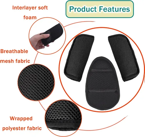 Vista 4 de Universal 5 Point High Chairs Safety Harness Strap Belt,Adjustable Harness Seatbelt Straps