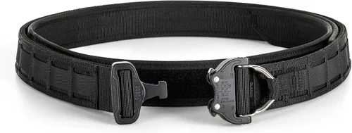 Vista 3 de 5.11 Tactical Maverick Battle Belt, D-Ring Quick Release Buckle, Duty Belts for Law Enforcement and Military, Style 56785ABR