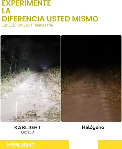 Vista 5 de H5054 KASLIGHT - Faros delanteros LED de 5 x 7, faros delanteros 7 x 6 de haz alta/baja sellada, H4 9003, enchufe 6054 H5054, para camionetas Jeep