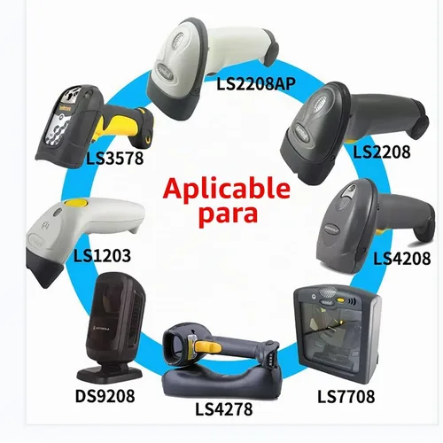 Vista 6 de Cable USB para escáner de código de barras Symbol Zebra Motorola, cable USB a RJ45, CBA-U01-S07ZAR LS2208-SR DS2208 DS8178 LS1203 LS4208 DS4208