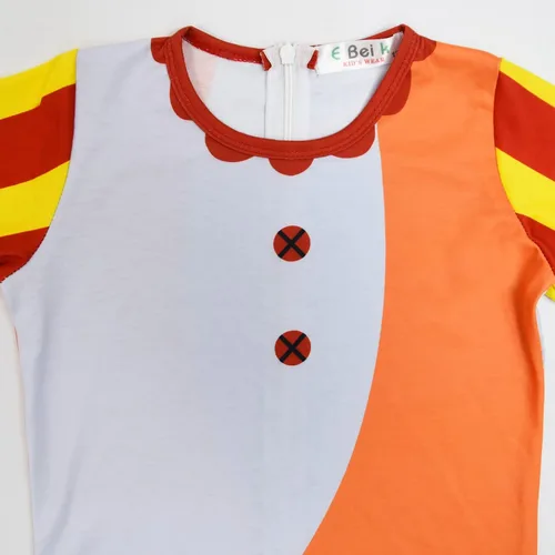 Vista 5 de wrigcddy Disfraz de oso de Halloween para niños, disfraz de cosplay con máscara de monstruo