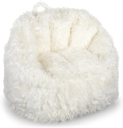 Vista 39 de Big Joe Milano - Silla de Puf con Cuero Montana Negro Vibe