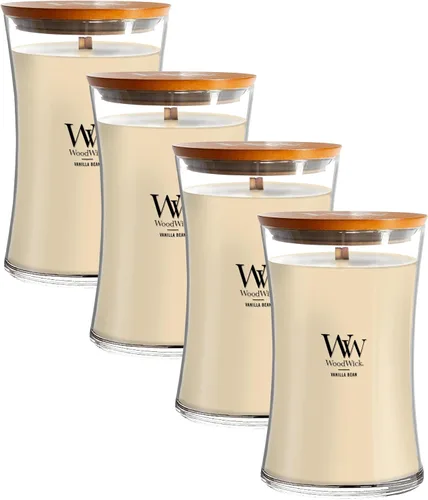 Vista 31 de WoodWick - Vela perfumada Chai de canela, mecha, 16 onzas Canela Chai