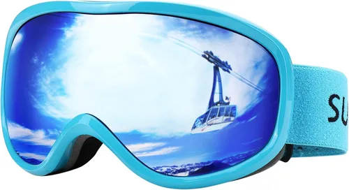 Vista 13 de Supertrip Gafas de esquí de nieve antivaho 100% protección UV gafas de esquí snowboard