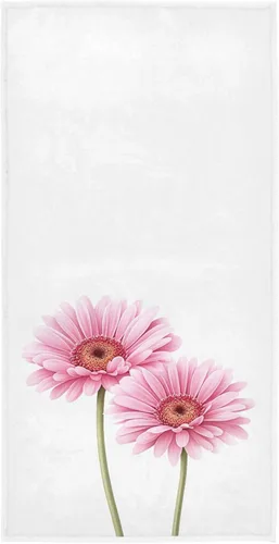Vista 11 de Pfrewn Toallas de mano con mariposas 3D de 16 x 30 pulgadas en primavera y verano floral lila con flores abstractas, toalla de baño pequeña, toalla