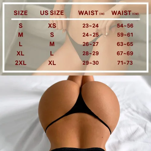 Vista 7 de chahoo Sexy Underwear for Women Thong Low Rise G-String Panties 5-Pack Low Waist T Back String Underpants Gift for Women