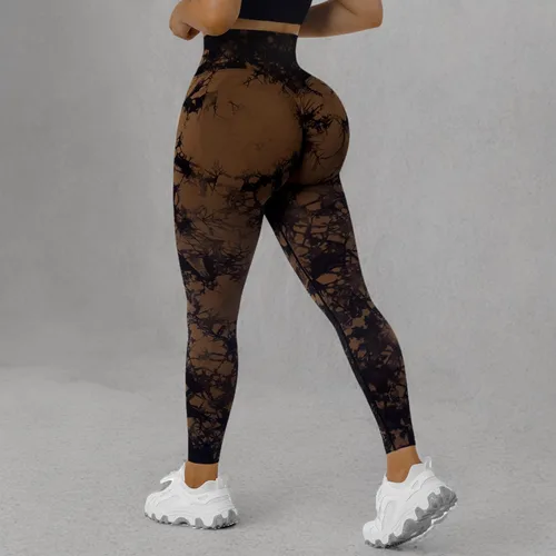 Vista 7 de RXRXCOCO Leggings cruzados sin costuras para mujer, cintura alta, levantamiento de glúteos, pantalones de yoga para entrenamiento