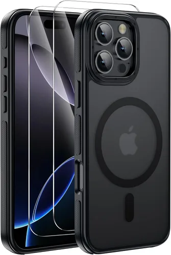 Vista 71 de Funda magnética para iPhone Air con protector de lente de cámara, protección grado militar de 10 pies, compatible con funda MagSafe Slim para iPhone