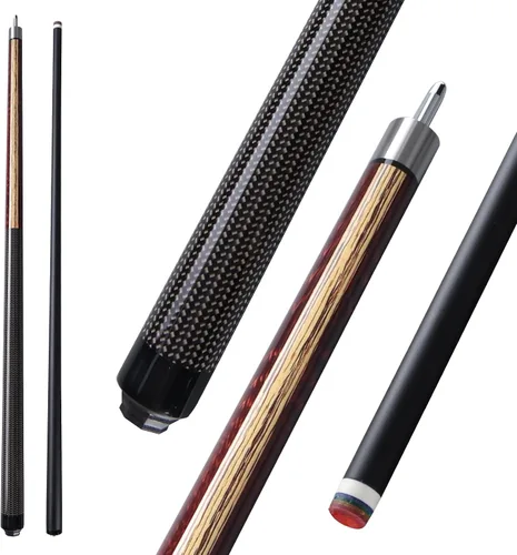 Vista 17 de Banly Carbon Fiber Pool Cue Stick 12.5mm Time Crystal Tip, Low Deflection Pool Cue Professional Billiard Cue Sticks with Gift Box