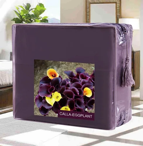 Vista 3 de Juego de ropa de cama Elegant Comfort, de 3 piezas, elegante, no se arruga, 1500 hilos egipcios