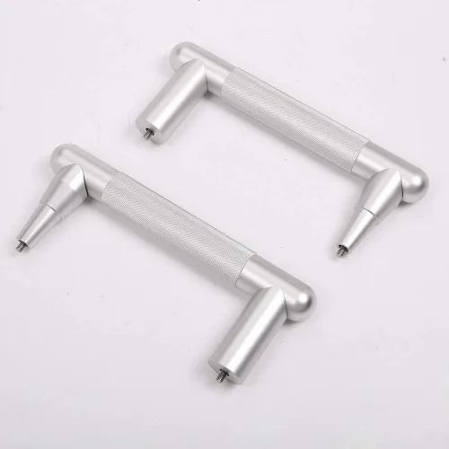 Vista 7 de Aleación de aluminio del coche Interior manija de puerta Trim para LADA NIVA Accesorios de coche 2pcs