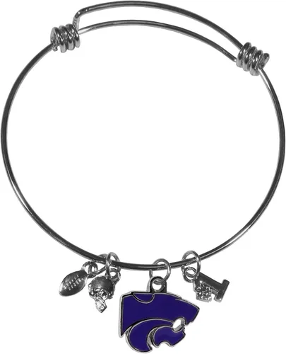 Vista 8 de Siskiyou Sports NCAA unisex-adult Charm Bangle Bracelet