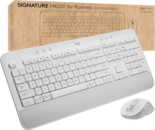 Vista 13 de Logitech Signature MK650 Combo para Negocios, Mouse y Teclado Inalámbricos, Logi Bolt, Bluetooth, SmartWheel, Certificado Globalmente, Grafito