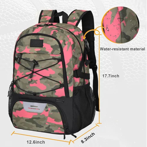 Vista 66 de Goloni Mochila de fútbol,Mochila de baloncesto con compartimento para pelotas y compartimento para zapatos,Mochila para baloncesto,Fútbol