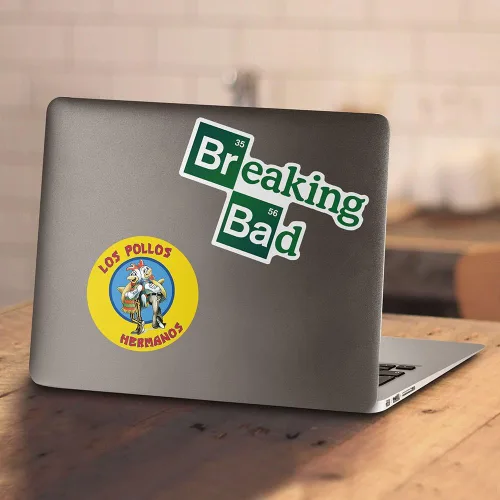 Vista 4 de Popfunk Classic Breaking Bad Los Pollos Sudadera con capucha y calcomanías