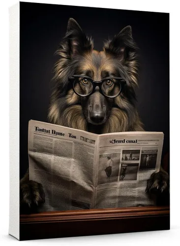 Vista 154 de Thuan Affenpinscher - Póster de lienzo con tus fotos, arte de pared para decoración del hogar, regalo conmemorativo para amantes de las mascotas
