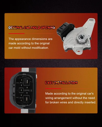 Vista 3 de cciyu Interruptor de seguridad neutro 84540-80A020 Interruptor de respaldo compatible 2004-2011 para Chevrolet Aveo, 2006-2011 para Chevrolet Aveo5