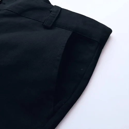 Vista 2 de Pantalones cargo para hombre, pantalones deportivos con cremallera, overoles casuales, pantalones de forro polar, pantalones deportivos