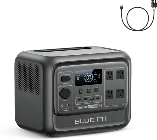 Vista 12 de BLUETTI Elite 100 mini estación eléctrica portátil para acampar 1004.8Wh