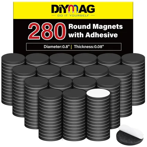 Vista 9 de DIYMAG Ganchos Magnéticos, 30 Libras Resistente de Servicio Pesado Gancho Magnético de Crucero para Aula, Refrigerador, Colgado, Cabinas, Parrilla