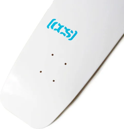 Vista 4 de [CCS] Logo Cruiser - Tabla de skate - 27" x 8.00" Blanco