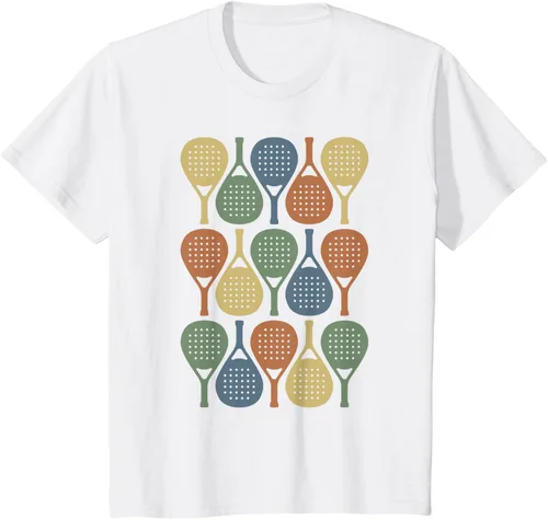 Vista 31 de Vintage Retro Padel Camiseta de Padel Sports Lover
