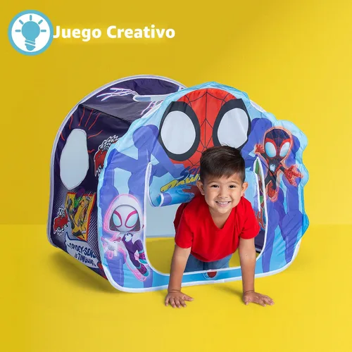 Vista 4 de Playhut Playhouse - Spidey's Webquarters