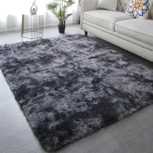 Vista 12 de Alfombra redonda beige para dormitorio: alfombra suave y esponjosa de 4 x 4 pies para sala de estar, alfombra redonda de felpa peluda