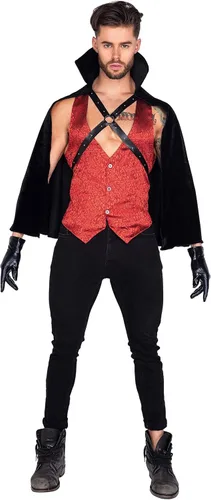 Vista 3 de Roma Disfraz de vampiro sexy para hombre