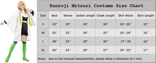 Vista 7 de Disfraz de cosplay de Demon Slayer traje completo de anime para fiesta de Halloween Kamado Nezuko Shinobu Tanjirou Zenitsu para hombre y mujer