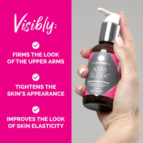 Vista 6 de Arm Sleek Arm - Crema reafirmante para el brazo, tratamiento de piel crepey y loción tensora corporal para reducir la apariencia de piel suelta