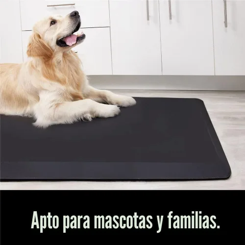 Vista 9 de Gorilla Grip - Tapete antifatiga acolchado para cocina, escritorio, ergonómico, superficie rugosa resistente a los rayones y al agua, para comodidad