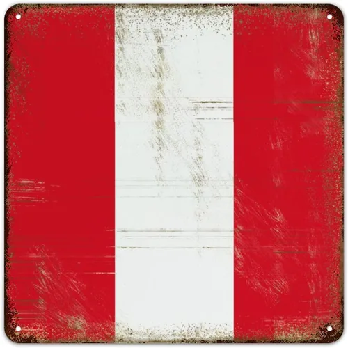 Vista 27 de Letrero de metal con bandera internacional del país, bandera de Senegal, regalo de bandera de Senegal, letreros de aluminio desgastados, decoración